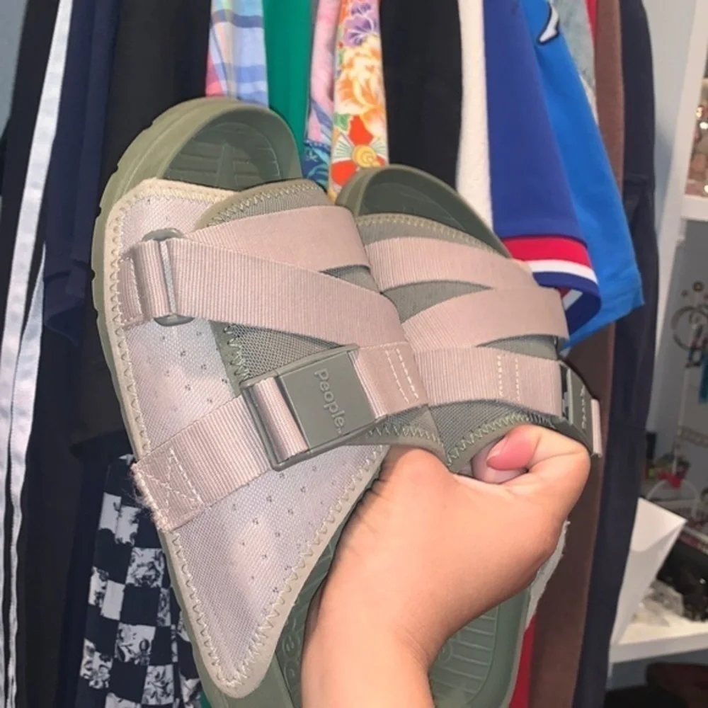 People Footwear Green/Brown Lennon Chiller